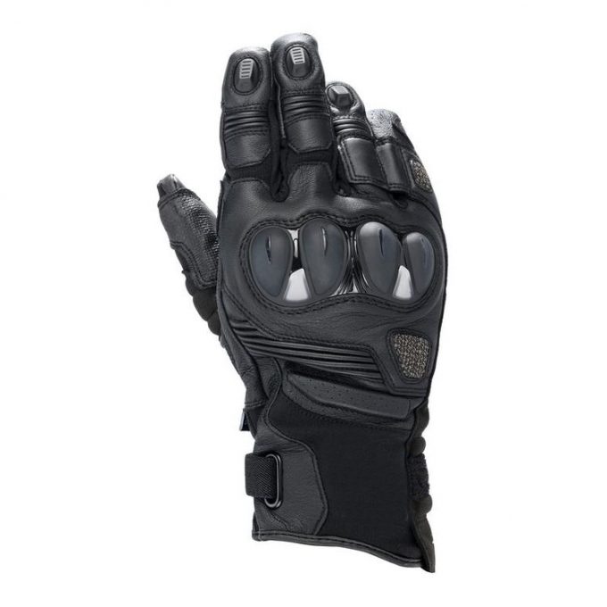Black Leather Gloves